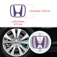 thumbnail image 4 of IPG Compatible with Crosstour Accord Element CRV CRZ Ridgeline Odyssey Pilot Logo Center Cap Overlay Wheel Tire Decals Stickers (Logo: 2.25" / Center Cap:2.75")(4 Units)(Gloss Lavender), 4 of 6