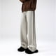 thumbnail image 1 of Pantalones cargo de poliéster con laminación lateral y cordón ajustable de color liso para hombre, 1 of 6