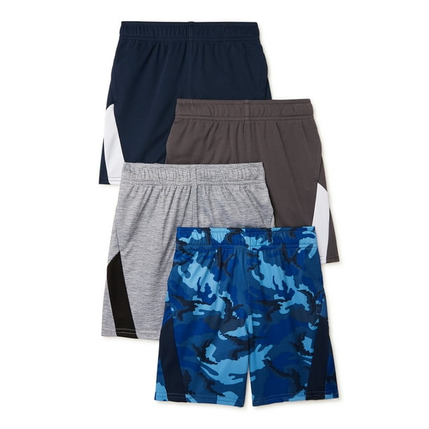 Garanimals Baby and Toddler Boy Mesh Shorts, 4Pack, Sizes 12M5T