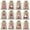 Style A, variant on 12 Pcs Christmas Burlap Gift Bags, Small Treat Goody Bags with Drawstrings for Christmas, Featuring 12 Designs for Xmas and New Year Party Favors and Supplies
