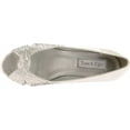 thumbnail image 5 of Benjamin Walk 848231025320 Touch Ups Womens Alice Wedge Pump, Silver - Wide 11, 5 of 6