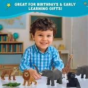 Get Ready Kids Wild Animal Playset, 8 Pieces