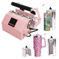 thumbnail image 1 of Máquina de prensado térmico Tumbler BetterSub 3 en 1, 1,2 L, 900 W, rosa, 1 of 7