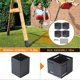 thumbnail image 5 of 1 Set Column Protect Cover Adjustable Waterproof Rust-proof Stainless Steel Post Protector For Mailboxes Fences Fits 3.3-6" Posts Kaesi, 5 of 5