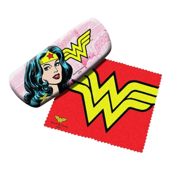 Wonder Woman Eyeglass Case and Cleaner