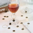 thumbnail image 5 of Wine Glass Charms Bulk Different Themed Wine Glass Markers, 5 of 9