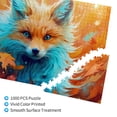 thumbnail image 2 of Honeii Fiery Red Maple Leaf Fox Pattern 1000 Piece Puzzles for Adults, Jigsaw Puzzles, 2 of 9