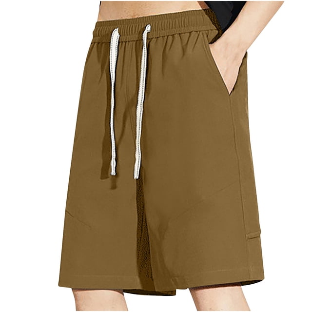 pstuiky Pantalones cortos para hombre, Pantalones cortos informales para hombre, para uso diario, para playa, trabajo y actividades al aire libre, transpirables.