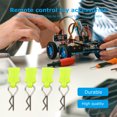 thumbnail image 1 of 4 piezas RC Car Body Clip R Pins para 1/10 1/12 Redcat RC4WD (verde fluorescente) Ehuebsd Para estrenar, 1 of 9