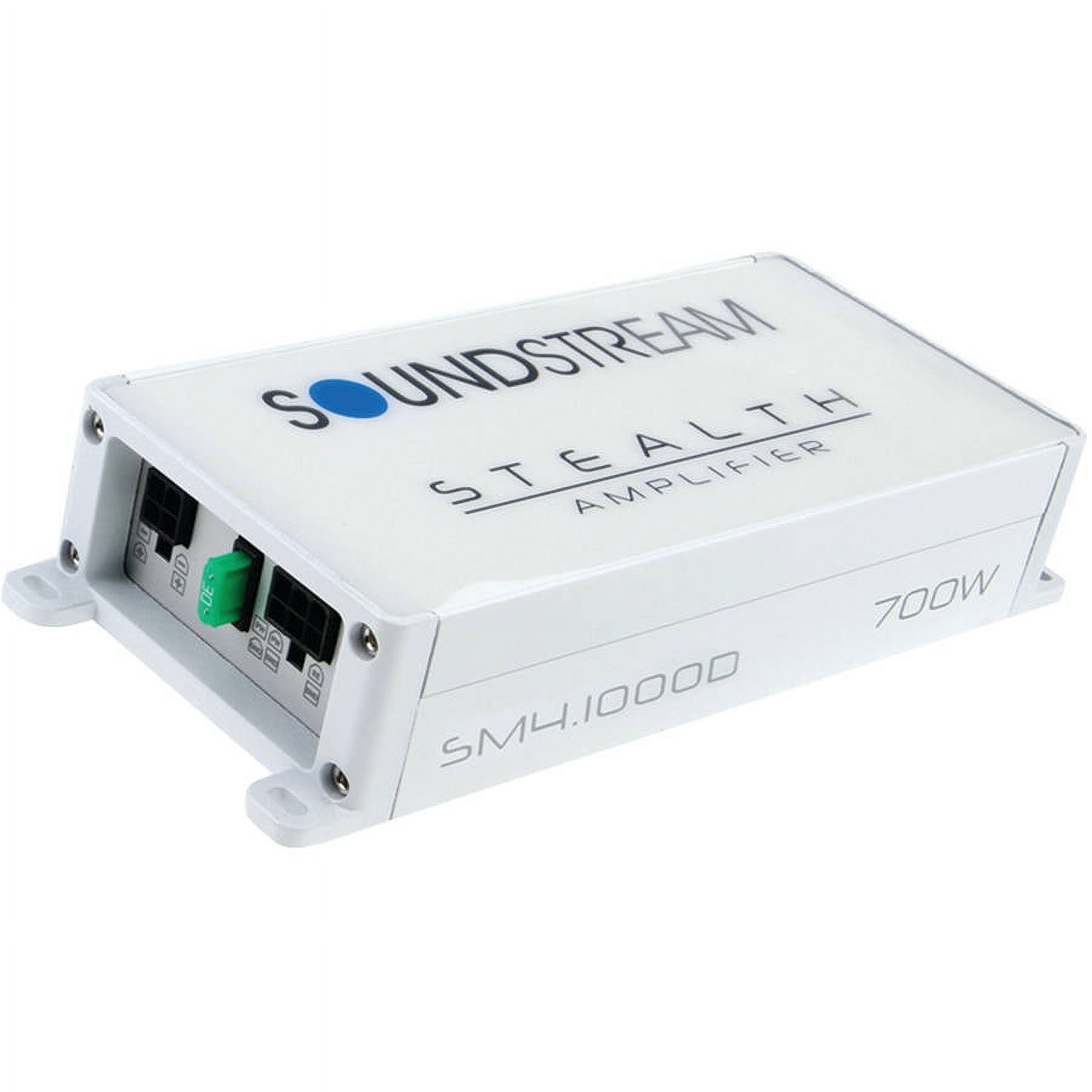 Soundstream Sm4.1000d Stealth Marine Series Class D Micro Amp (4 Channels, 1,000 Watts)