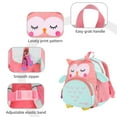 thumbnail image 5 of Kids Toddler School Backpack Girls Small 3D Cute Cartoon Bookbags Daycare Nursery Travel Bags,Red Bird, 5 of 7
