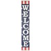 Stars and Stripes Welcome Wood Wall Home Decoration Indoor Outdoor 4th of July