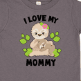 thumbnail image 4 of Inktastic Cute Sloth I Love My Mommy with Green Leaves Boys or Girls Toddler T-Shirt, 4 of 5