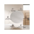 thumbnail image 6 of EastVita Round Shower System. 12 Inch Rainfall Shower Head With Handheld Combo. Wall Mounted Shower System Shower Fixtures With Pressure-Balanced Valve. Matte Black/Brushed Nickel, 6 of 8
