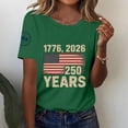 thumbnail image 2 of MEICHEN 4th Of July Shirts For Women Summer USA Star Stripes Graphic Tees Patriotic Blouse 250 Anniversary USA Shirt, 2 of 6