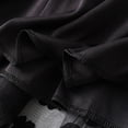 thumbnail image 3 of Falda de tul para mujer, elegante, vintage, con flores, corte A, falda midi con vuelo, 3 of 7
