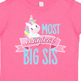 thumbnail image 4 of Inktastic Most Magical Big Sis- cute unicorn Girls Toddler T-Shirt, 4 of 5