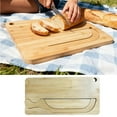 thumbnail image 2 of Valentine's Day Clearance, Bread Bow 8 Inch with Matching Crumb Tray Left Right Handed Design Serrated Rustic Farmhouse Kitchen Tool Loaf Slicing Gadget | for Restaur, 2 of 5