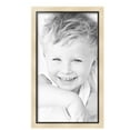 thumbnail image 2 of ArtToFrames 14" x 25" Silver with Black Lip Picture Frame, 14x25 inch Multi Wood Poster Frame (WOM-5193),  Pack, 2 of 7