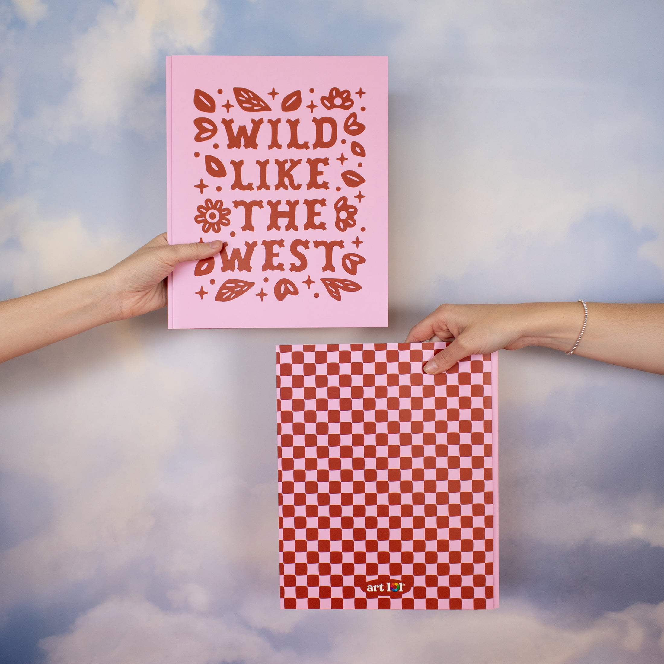 Art 101 Wild West Pocket Folder with Brads