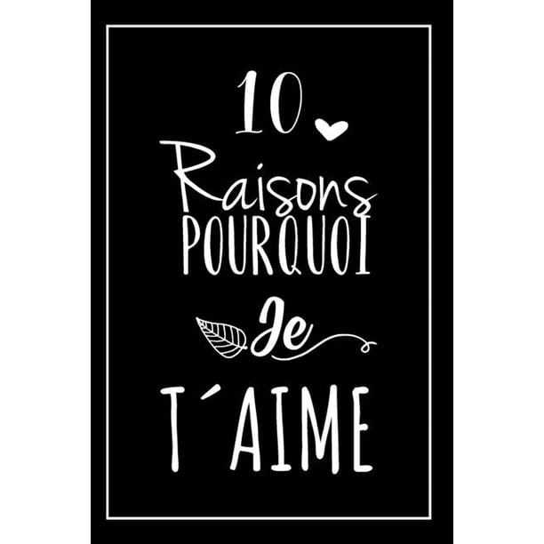 Message Romantique Pour Elle Pour Lui Carnet De Notes Original Une Idee Cadeau D Anniversaire Noel