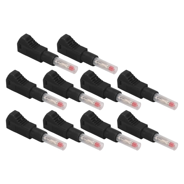 Altavoces 10 Uds. Conectores Tipo Banana Telescópicos 4mm CAT II 600V 32A Funda De PE Para Equipos Digitales 3C De Seguridad Industrial
