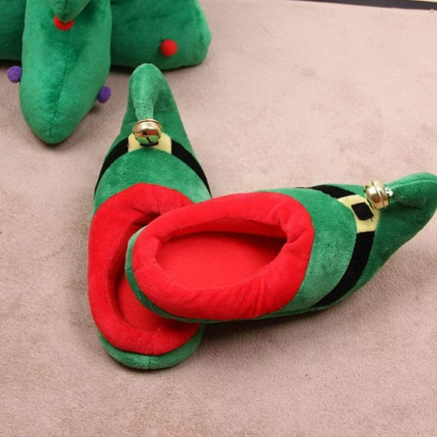 Sequin elf store slippers walmart