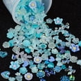 thumbnail image 5 of 100 pcs Sparkling Acrylic Nail Charms - Butterfly, Bear, Flower, Heart, Crown, Starry AB Rhinestones - Perfect for Nail Art and DIY Manicures, 5 of 5