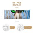 thumbnail image 3 of Fotbe Mallard Duck Swimming In A River Funda para Almohada Corporal con Diseño, Funda de Microfibra Ultrasuave de 20x54 Pulgadas, Ropa de Cama Elegante, 3 of 7