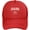 Red, variant on Trendy Idaho Summer Baseball Cap Polyester Cowboy Hat Fashionable for Man Woman Adjustable