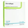 thumbnail image 2 of DermaFoam Foam Dressing 4 x 4.25" Rectangle No Border Waterproof Backing 00291E 10 per Box, 2 of 3