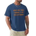 thumbnail image 1 of Camiseta para hombre ¿Has probado encenderla? Camiseta de algodón para hombre y niño camisa de marca blusa, 1 of 6