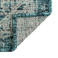thumbnail image 7 of Unique Loom Outdoor Aztec Collection Area Rug - Coba (10' Square Teal/Ivory), 7 of 7