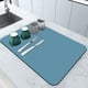 thumbnail image 1 of pstuiky Tapete escurridor Confidencial 2024 Nuevo tapete escurridor de cocina súper absorbente Tapete de secado fácil de diatomita Tapete de secado sin marcas de agua Tapete para café, 1 of 3