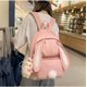 thumbnail image 2 of LHSHID Kawaii Bunny Ear Backpack for Girls Teen Women School Daypack for Travel Bookbag with Cute Pendant (Blue), 2 of 6