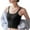 Black, variant on Timegard Womens Tank Top with Bras Slim Comfy Cropped Sleeveless Camis Tee Solid Color Casual Summer