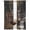 Brown, variant on Forest Deer Semi Sheer Window Curtains 63 Inches Long, Farmhouse Vintage River Elk Rod Pocket Voile Silky Chiffon Curtain Light Filtering Drapes for Living Room, Kitchen, Bedroom, 52"x63", 2 Panels