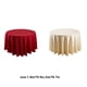 thumbnail image 2 of Matsuzay Home Hotel ple diseño redonda mantel ceremonia fiesta mantel reutilizable lavable decoración Festival ornamento Mostrada Beige 1.8 m, 2 of 6