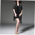 thumbnail image 3 of BESTYASH Chal Negro Con Para Eventos Nocturnos Y Acompañar De Gala, 3 of 8
