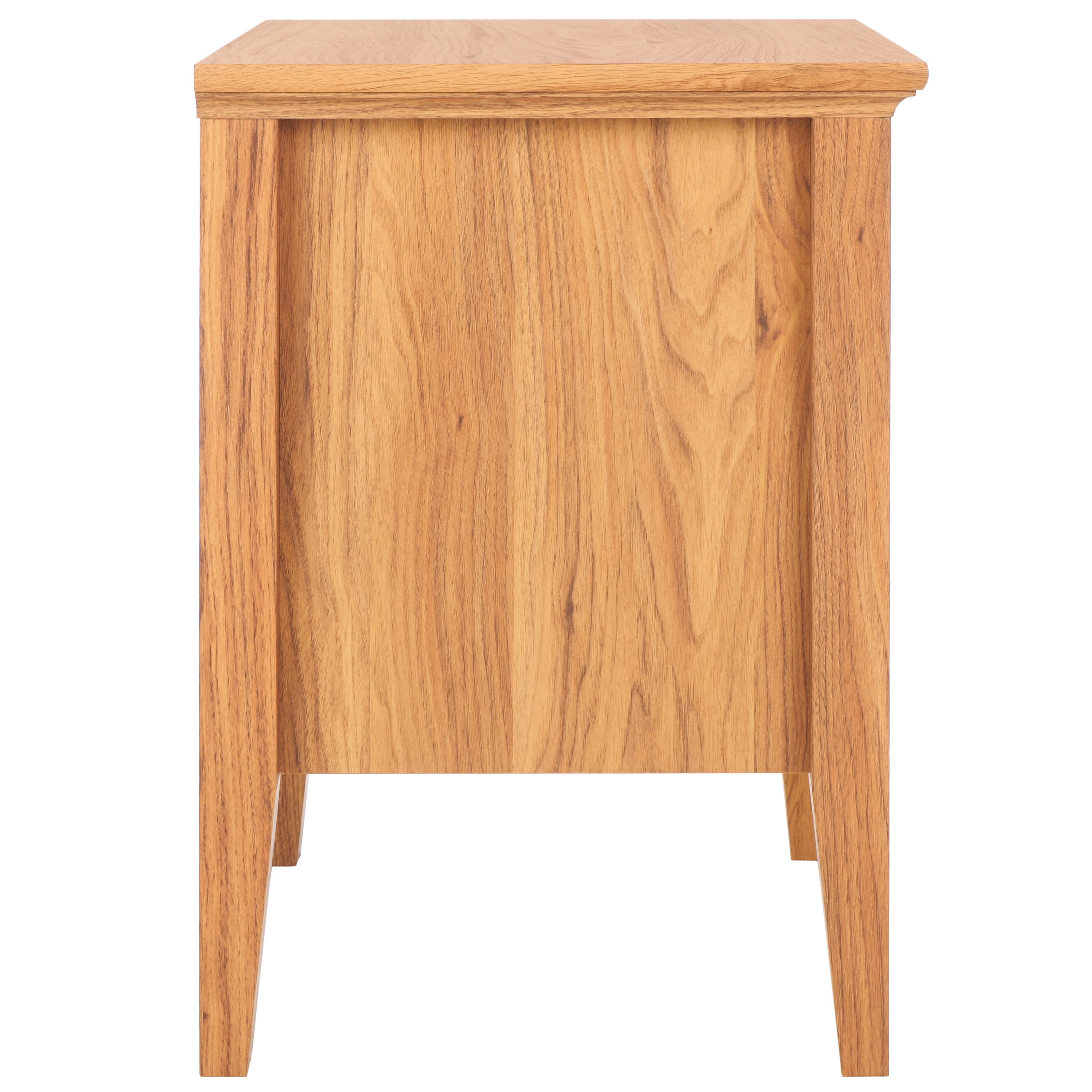 SAFAVIEH Sondra Traditional 2 Drawer Nightstand,Oak/Gold