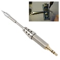 thumbnail image 3 of Soldering Bit, Wear Resistant Aluminium Alloy Stable Heat Resistant Soldering Iron Tip Universal  for Industry for Home for TS80P TS-BC02 Horseshoe Head,TSB02 Pointed Type, 3 of 7