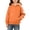 Orange, variant on Sweatshirts for Teens with Hooded Long Sleeve Breathable Pullover Sports Casual Tops with Pockets Solid Color(10-11 Years,Dark Gray)