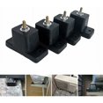 thumbnail image 1 of Hongchun Air Conditioning Shock Pad, Air Conditioner Rubber Anti-Slip Bracket, Anti-vibration Bracket, Shockproof Foot for Outdoor Air Conditioner(4 Pcs/Set), 1 of 5