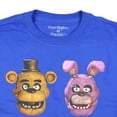 thumbnail image 3 of Five Nights At Freddy's T-Shirt Boy's Chica Foxy Bonnie Faces Short Sleeve Top, 3 of 3
