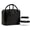 Black on Black Feline Fine, variant on Fit + Fresh Bloomington Womens Lunch Bag, Insulated Lunch Box With Containers, Pink Bows
