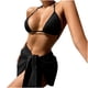 thumbnail image 1 of Conjunto Cómodo de Traje de Baño de Mujeres, Traje de Baño Sexy Y de Moda de Color Sólido para las Vacaciones en la Playa, 1 of 7