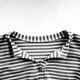 thumbnail image 5 of Mujeres de Manga Larga Tops Casual Rayas Botón V Cuello Suéter Blusa, Mujeres de Manga Larga Tops Moda Primavera Otoño Uso Diario, 5 of 7