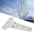 thumbnail image 4 of Charnières en Acier Inoxydable, Charnières Marines en Forme de T Charnières en Métal Robustes de Remplacement pour Bateaux, Marine, Armoires, Terrasses, 4 of 8