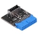 thumbnail image 4 of Adaptador de extensión de cabezal de 20 pines para placa base, conector de Panel frontal USB 3,0 a tipo E, 4 of 14