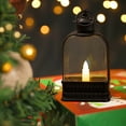 thumbnail image 5 of The Big Save karymi Flat Style LED Electronic Lantern Oil Lamp Small Lantern for Home Dining Room Christmas Decoration Mens Christmas Gifts The Big Save Big Savings, 5 of 6